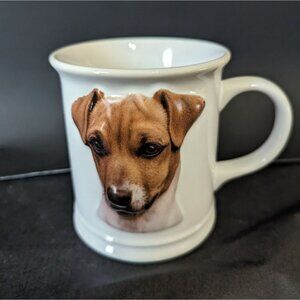 3D Jack Russell Terrier Coffee Cup Best Friend Original Mug Barbara Augello 12oz